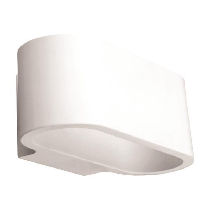 ОВАЛНА ПЛАФОНЬЕРА ЗА СТЕНА G9 1X6W 180X95X90 ОВАЛНА ПЛАФОНЬЕРА ЗА СТЕНА G9 1X6W 180X95X90