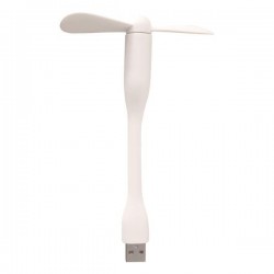 USB МИНИ ВЕНТИЛАТОР БЯЛ