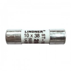 ЦИЛИНДРИЧЕН ПРЕДПАЗИТЕЛ LINDNER DC 20A 500V