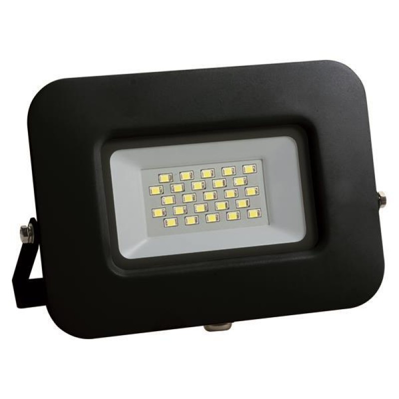 LED ПРОЖЕКТОР SMD 20W IP65 6500K ЧЕРЕН