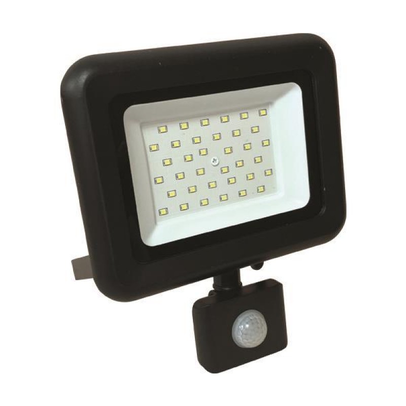 LED ПРОЖЕКТОР С ДАТЧИК ЗА ДВИЖЕНИЕ 30W ЧЕРЕН IP44 LED ПРОЖЕКТОР С ДАТЧИК ЗА ДВИЖЕНИЕ 30W ЧЕРЕН IP44