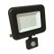 LED ПРОЖЕКТОР С ДАТЧИК ЗА ДВИЖЕНИЕ 30W ЧЕРЕН IP44 4000K