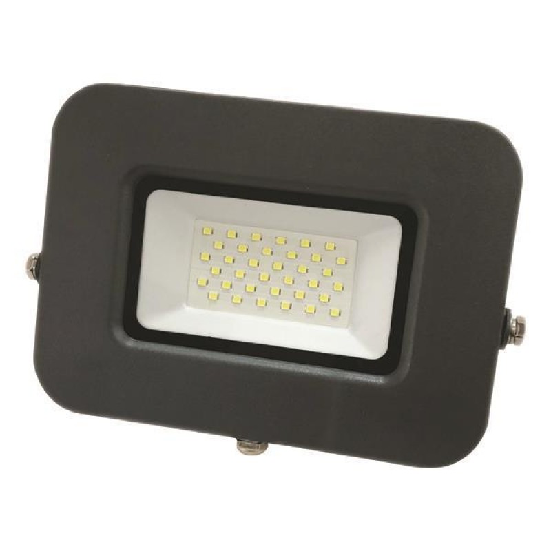 ПРОЖЕКТОР LED SMD 360° 30W ГРАФИТ IP65 3000K PLUS