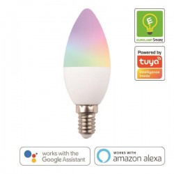 SMART WIFI LED КРУШКА C37 6W E14 RGBW