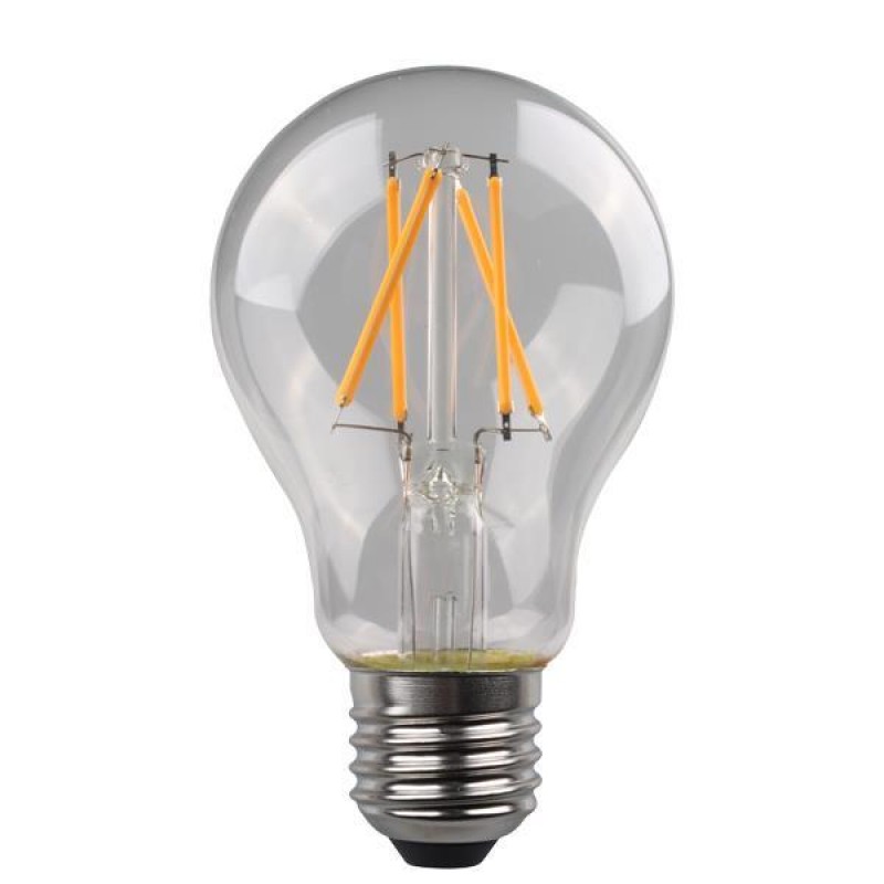 LED КРУШКА A60 КРЪСТЕН ФИЛАМЕНТ 4.2W E27 6500K LED КРУШКА A60 КРЪСТЕН ФИЛАМЕНТ 4.2W E27 6500K