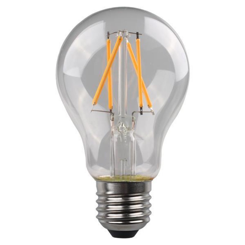 LED КРУШКА A60 С НАКРЪСТЕНИ ФИЛАМЕНТИ 4.2W E27 2700K