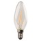 LED КРУШКА C37 С ПРЕКРЪСТЕНИ НИТКИ 2.5W E14 4000K