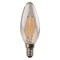 LED КРУШКА C37 КРЪСТЕН ФИЛАМЕНТ 6.5W E14 4000K