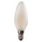 LED КРУШКА C37 С ПРЕКРЪСТЕНИ НИТКИ 4.2W E14 3000K ДИМИРАЩА
