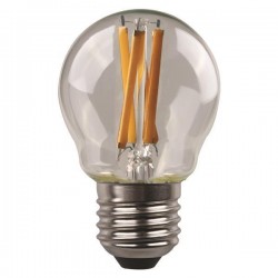 LED КРУШКА G45 С КРЪСТОВ ФИЛАМЕНТ 6.5W E27 3000K LED КРУШКА G45 С КРЪСТОВ ФИЛАМЕНТ 6.5W E27 3000K