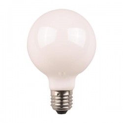 LED КРУШКА GLOBE G95 КРЪСТЕН ФИЛАМЕНТ 11W E27 4000K МЛЕЧНО БЯЛА