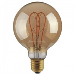 LED КРУШКА G125 FILAMENT DECOR 5W E27 2000K ЗЛАТИСТА LED КРУШКА G125 FILAMENT DECOR 5W E27 2000K ЗЛАТИСТА