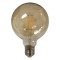 LED КРУШКА GLOBE G95 ФИЛАМЕНТ ДИМИРУЕМА 8W E27 2400K ЗЛАТИСТА