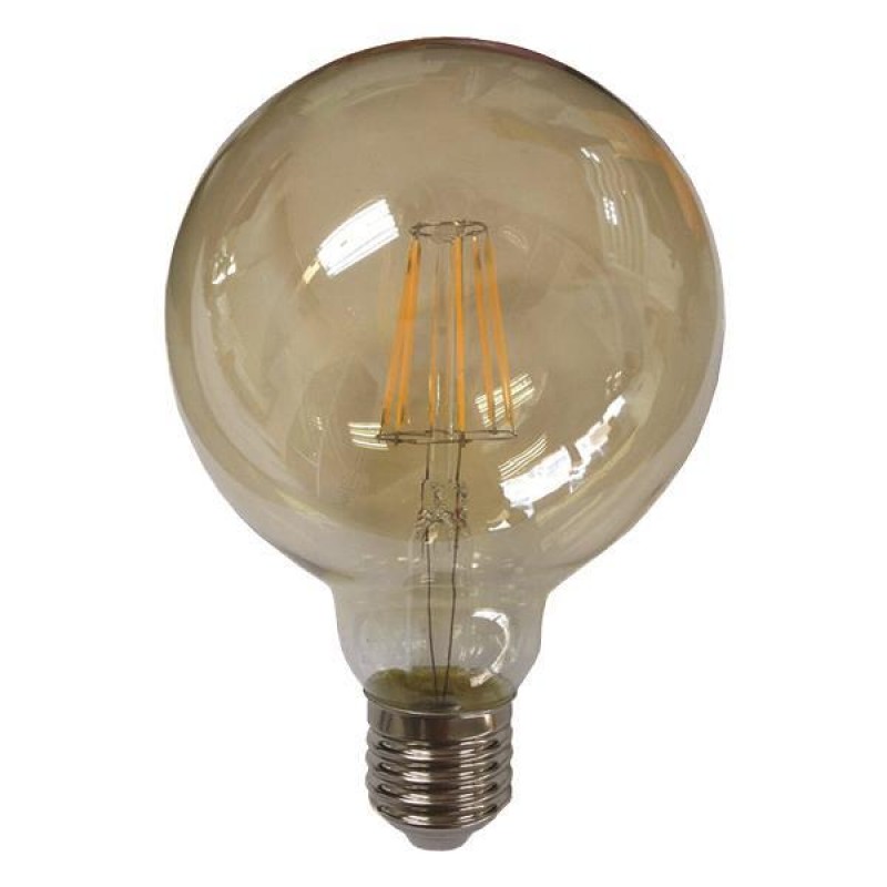 LED КРУШКА GLOBE G95 ФИЛАМЕНТ ДИМИРУЕМА 8W E27 2400K ЗЛАТИСТА LED КРУШКА GLOBE G95 ФИЛАМЕНТ ДИМИРУЕМА 8W E27 2400K ЗЛАТИСТА