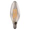 LED КРУШКА C37 КРЪСТОСАНА НИТКА 4.5W E14 2700K