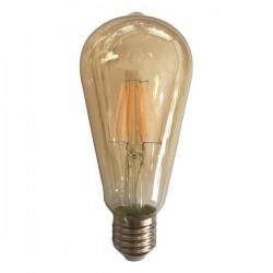 LED КРУШКА ST64 ФИЛАМЕНТ 10W E27 2500K ЗЛАТИСТА ДИМИРУЕМА LED КРУШКА ST64 ФИЛАМЕНТ 10W E27 2500K ЗЛАТИСТА ДИМИРУЕМА
