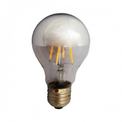 LED КРУШКА СРЕБЪРНО ОГЛЕДАЛО ФИЛАМЕНТ 6W E27 2700K LED КРУШКА СРЕБЪРНО ОГЛЕДАЛО ФИЛАМЕНТ 6W E27 2700K