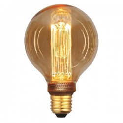 LED LAMP GLOBE G95 3,5W Ε27 2000K 220-240V GOLD GLASS DIMMABLE 147-81820 LED LAMP GLOBE G95 3,5W Ε27 2000K 220-240V GOLD GLASS DIMMABLE 147-81820