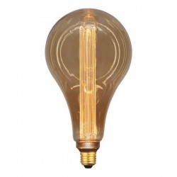 LED КРУШКА PEAR P165 3,5W E27 2000K ЗЛАТИСТА СТЪКЛО ДИМИРУЕМА