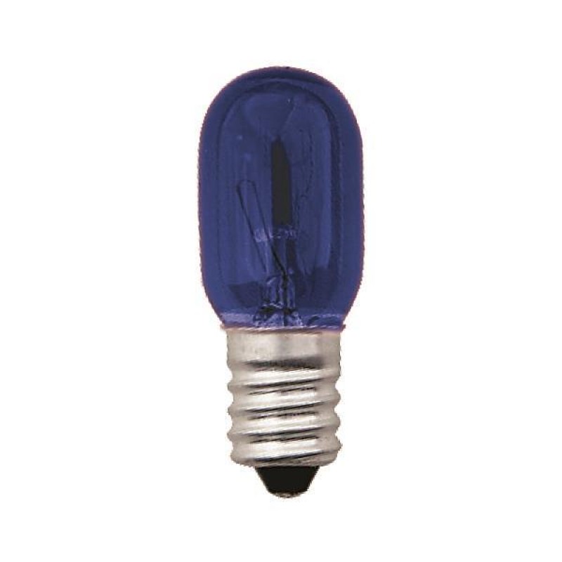 ЦВЕТНА КРУШКА 5W E14 СИНЯ ЦВЕТНА КРУШКА 5W E14 СИНЯ