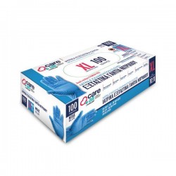 DISPOSABLE NITRILE GLOVES WITHOUT POWDER BLUE SIZE XLARGE 100PCS 147-90988 DISPOSABLE NITRILE GLOVES WITHOUT POWDER BLUE SIZE XLARGE 100PCS 147-90988