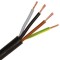 КАБЕЛ ГЪВКАВ H05VV-F 4X1,5MM2 ЧЕРЕН