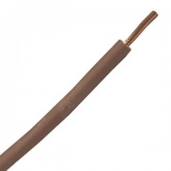 КАБЕЛ NYA H07V-U 1X2,5MM2 КАФЯВ КАБЕЛ NYA H07V-U 1X2,5MM2 КАФЯВ
