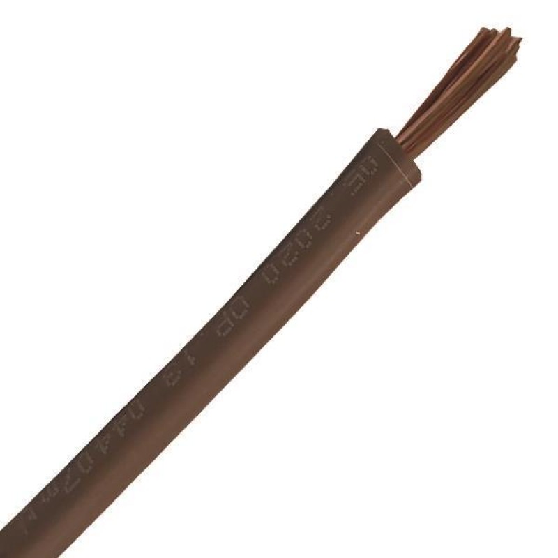 КАБЕЛ NYA H07V-R 1Х6MM2 КАФЯВ КАБЕЛ NYA H07V-R 1Х6MM2 КАФЯВ