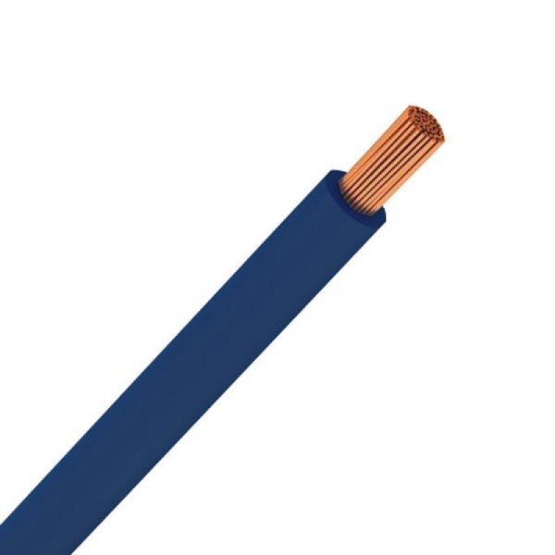 CABLE NYAF ΗΟ5V-K 1Χ1mm2 BLUE 150-13401
