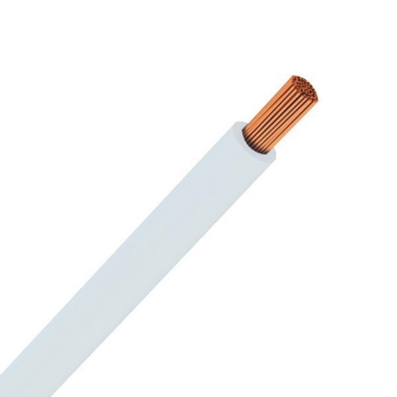 КАБЕЛ NYAF H05V-K 1X1,5MM2 БЯЛ КАБЕЛ NYAF H05V-K 1X1,5MM2 БЯЛ