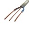 КАБЕЛ ДВУЖИЛЕН ПЛОСЪК СИВ 2X1,5+1MM2