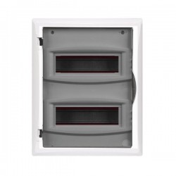FUSE BOX FLUSH MOUNTING ECONOMIC BOX RP 2X12 IP 40 (PE+N) 151-25033