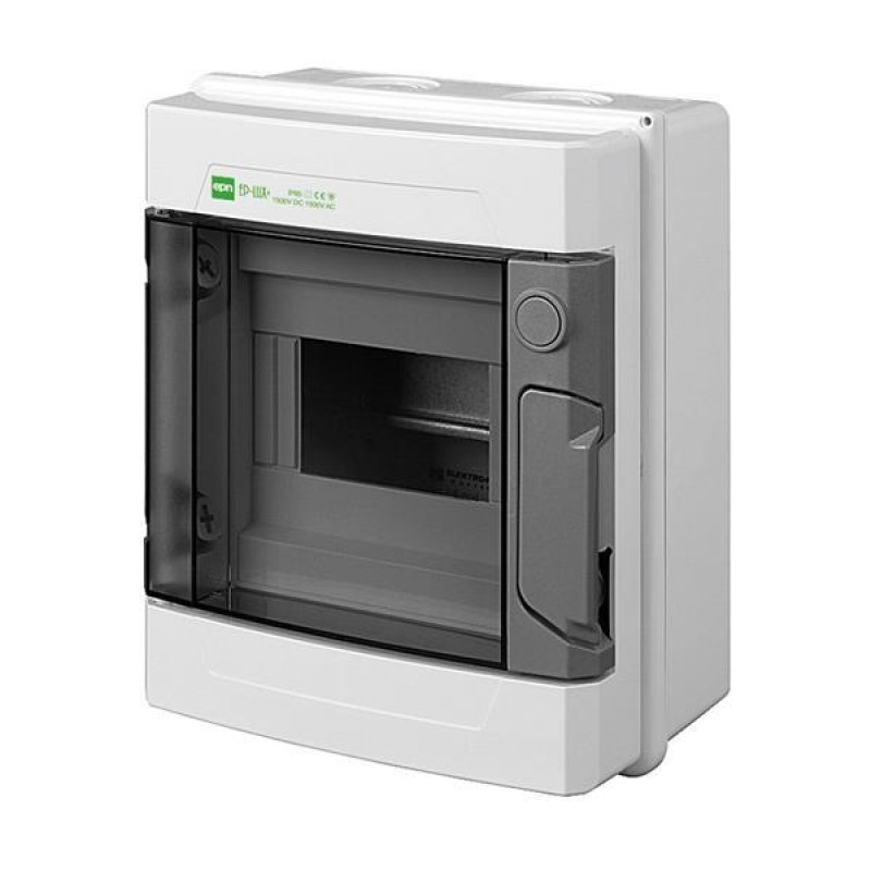 РАЗПРЕДЕЛИТЕЛНА КУТИЯ ВЪНШНА EP-LUX PLUS RN 1X6 IP65 PE+N