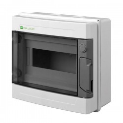 РАЗПРЕДЕЛИТЕЛНА КУТИЯ ВЪНШНА EP-LUX PLUS RN 1X8 IP65 PE+N