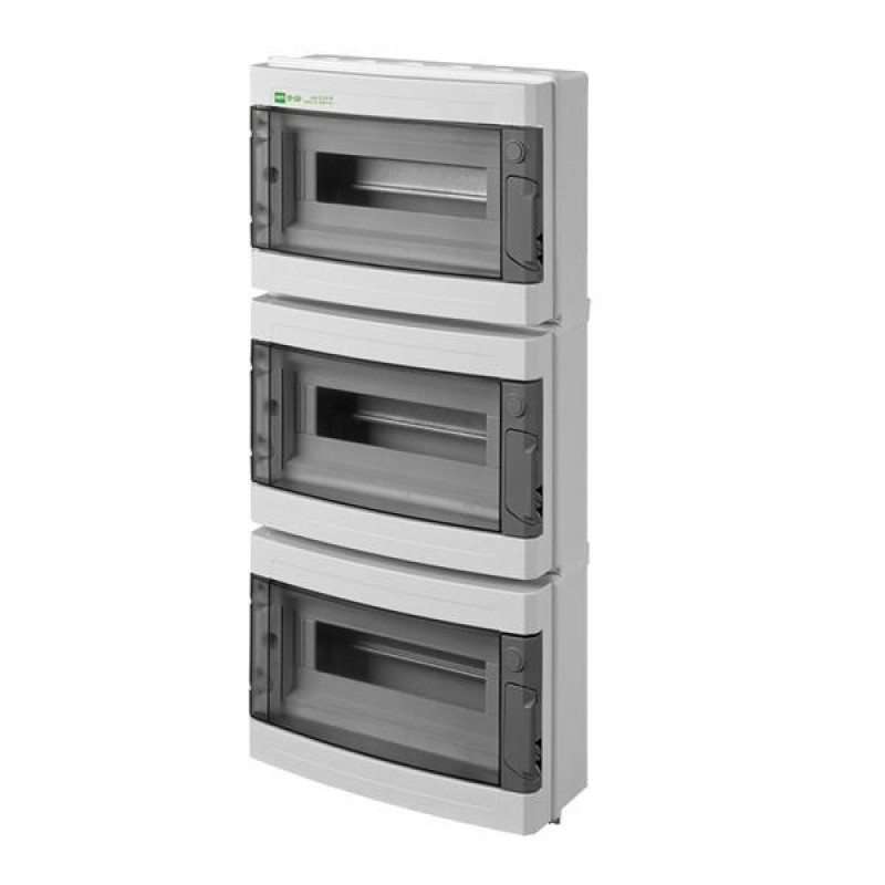 РАЗПРЕДЕЛИТЕЛНА КУТИЯ ВЪНШНА EP-LUX PLUS RN 3X12 IP65 PE+N РАЗПРЕДЕЛИТЕЛНА КУТИЯ ВЪНШНА EP-LUX PLUS RN 3X12 IP65 PE+N
