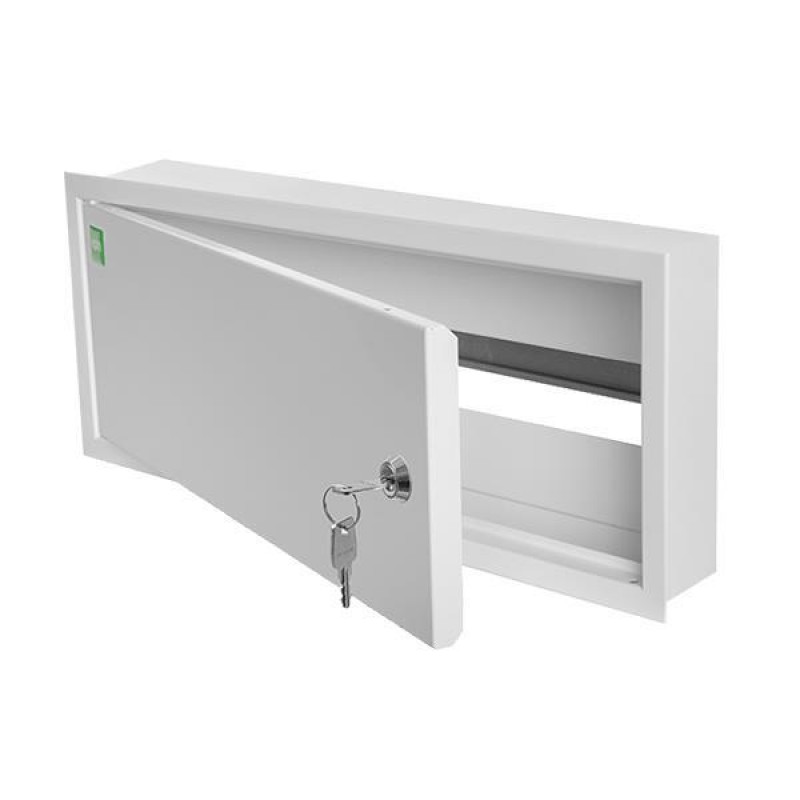 FUSE BOX FLUSH MOUNTING METALLIC KRAFT 1X24  IP30 (PE+N) 151-25220