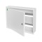 FUSE BOX FLUSH MOUNTING METALLIC KRAFT 2X24  IP30 (PE+N) 151-25221