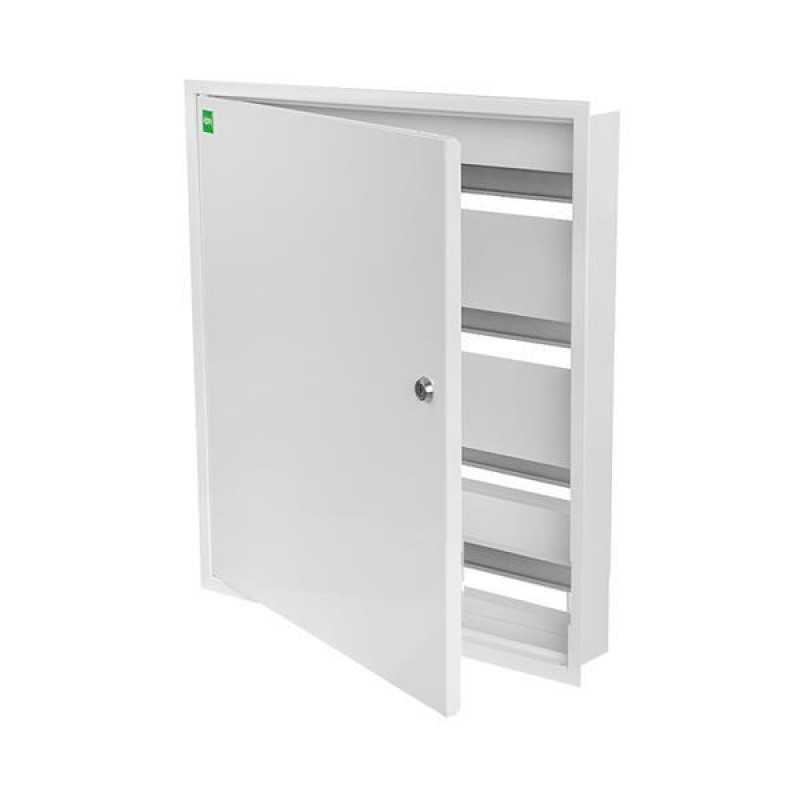 FUSE BOX FLUSH MOUNTING METALLIC KRAFT 4X24  IP30 (PE+N) 151-25223