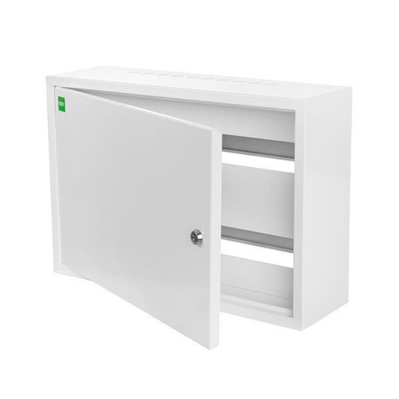 FUSE BOX EXTERNAL METALLIC KRAFT 2X24  IP30 (PE+N) 151-25231