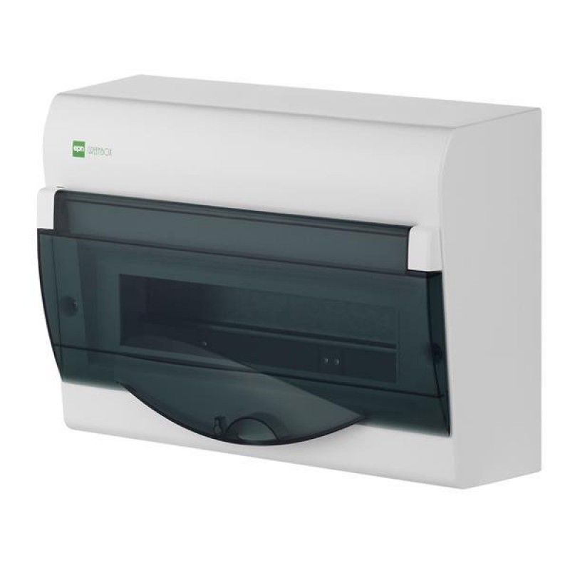 FUSE BOX EXTERNAL GREEN 1X12+2 IP40 (PE+N) 151-25240