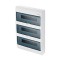 FUSE BOX EXTERNAL ELEGANΤ 3Χ18 IP40 (PE+N) 151-25254