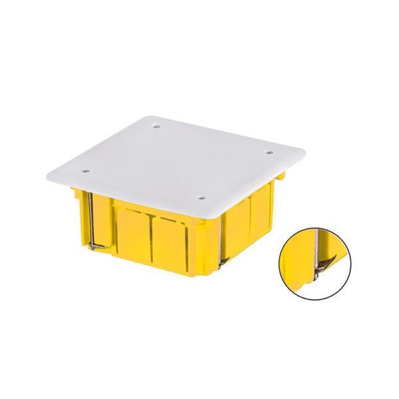 INSTALL BOX FLUSH MOUNTED JUNCTION BOX 89X89X50 HALLOW WALLS °C 151-25340