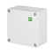 ХЕРМЕТИЧНА КУТИЯ ЗА ЕЛЕКТРОМАТЕРИАЛИ 105X105X66 IP65