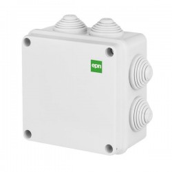 INDUSTRIAL BOX N/T WITH 7 GLANDS 129X129X61 IP55 151-25570 INDUSTRIAL BOX N/T WITH 7 GLANDS 129X129X61 IP55 151-25570