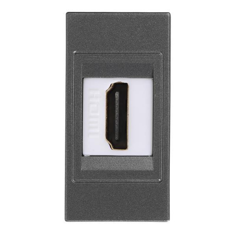 КОНТАКТЕН МОДУЛ HDMI АНТРАЦИТ