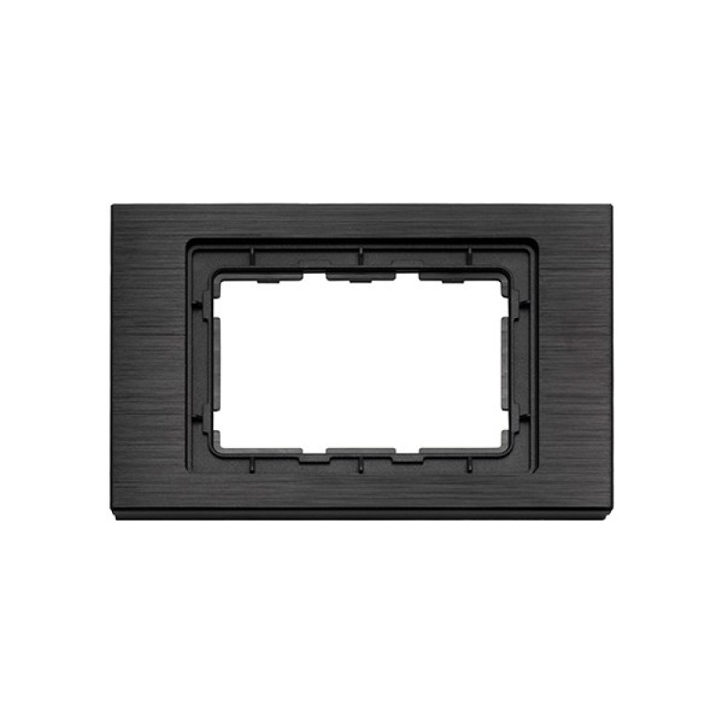 LUX FLAT АЛУМИНИЕВА РАМКА 3M ЧЕРНА LUX FLAT АЛУМИНИЕВА РАМКА 3M ЧЕРНА