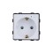 УМЕН WIFI КОНТАКТ SCHUKO 16A С ИНДИКАТОР И МОЩНОСТЕН МЕТЪР БЯЛ
