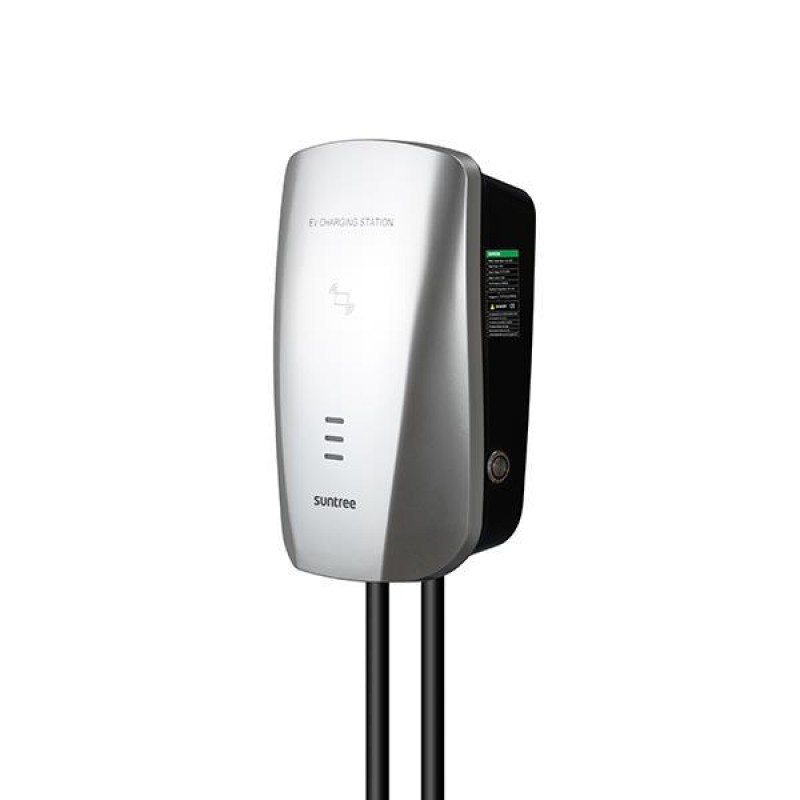 ЕЛЕКТРОЗАРЯДНО SUNTREE ЕДНОФАЗНО, 7 KW, 32A, С КАБЕЛ 5M (СРЕБЪРЕН ЦВЯТ) ЕЛЕКТРОЗАРЯДНО SUNTREE ЕДНОФАЗНО, 7 KW, 32A, С КАБЕЛ 5M (СРЕБЪРЕН ЦВЯТ)