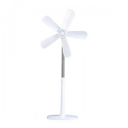 STAND FAN WITH FLEXIBLE BLADES WHITE Φ50 12W 300-20008 STAND FAN WITH FLEXIBLE BLADES WHITE Φ50 12W 300-20008