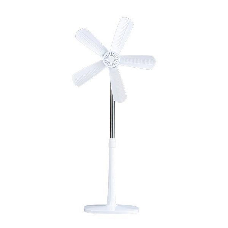 STAND FAN WITH FLEXIBLE BLADES WHITE Φ50 12W 300-20008